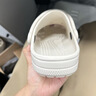 卡骆驰（CROCS）贝雅卡骆班洞洞鞋|205089 黑色/白色-066   40 (250mm)   实拍图