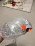 绿源（Luyuan）电动车头盔A类男女通用自行电瓶车骑行夏季半盔摩托机车安全帽 轻量化新品/3C护目镜-灰色 均码 实拍图