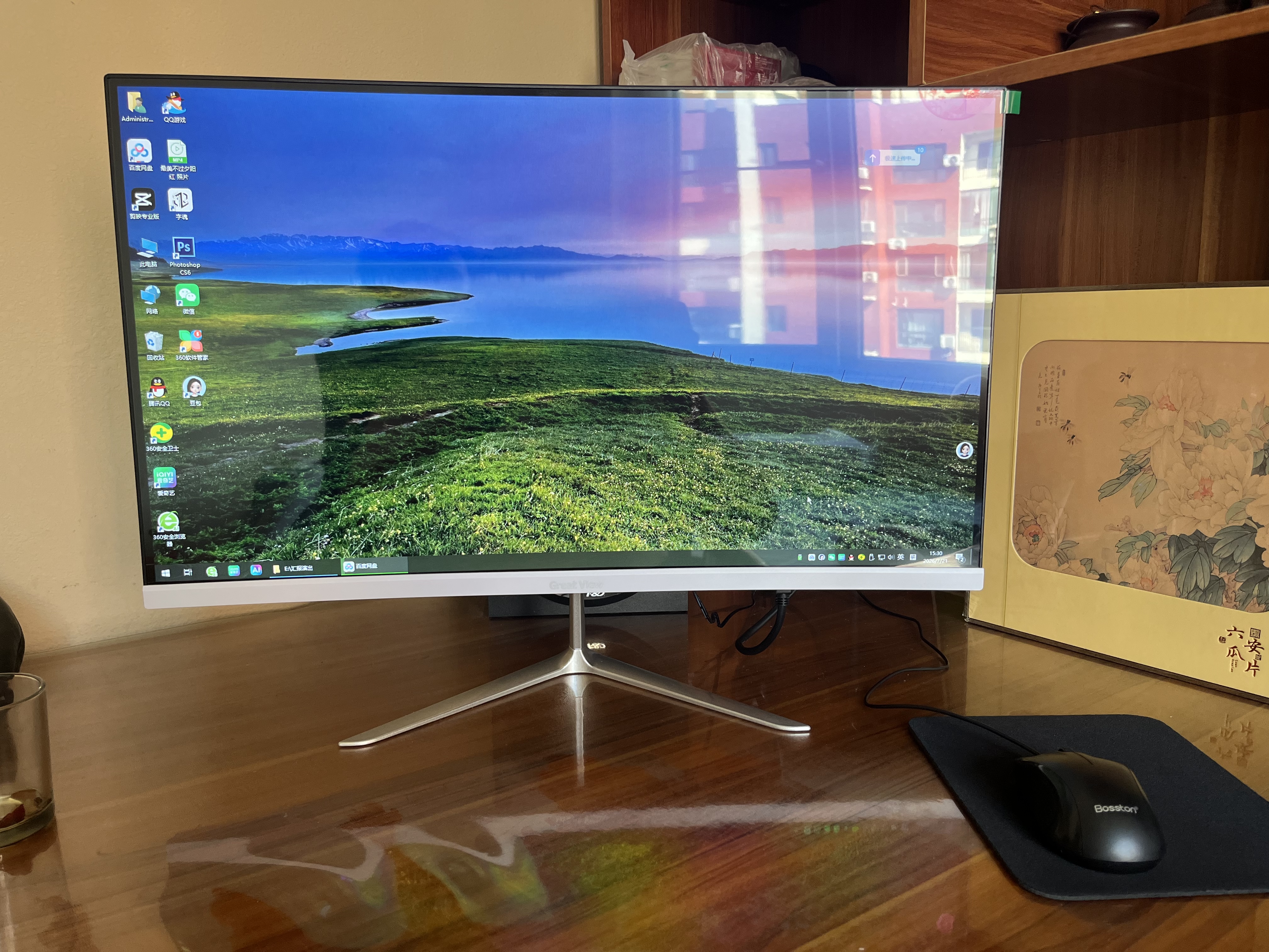 华硕（ASUS）华硕【14代酷睿i7】台式电脑主机台式机办公电脑办公主机组装电脑独显商务办公大额补贴电脑全套 五：酷睿i7/D4 16G/1T高速大硬盘/独显 华硕（ASUS） 主机+27寸100hz 实拍图