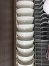 京东京造 碗盘餐具整套 碗具套装乔迁之喜陶瓷 纯白骨瓷 饭碗4.5英寸*6 实拍图