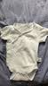 童泰（TONGTAI）婴儿短袖包屁衣夏季纯棉宝宝连体衣新生儿三角哈衣爬服睡衣 实拍图