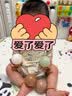 英氏（YEEHOO）海洋球婴儿可啃咬波波泡泡球婴儿玩具彩色球加厚弹力室内游乐场 实拍图