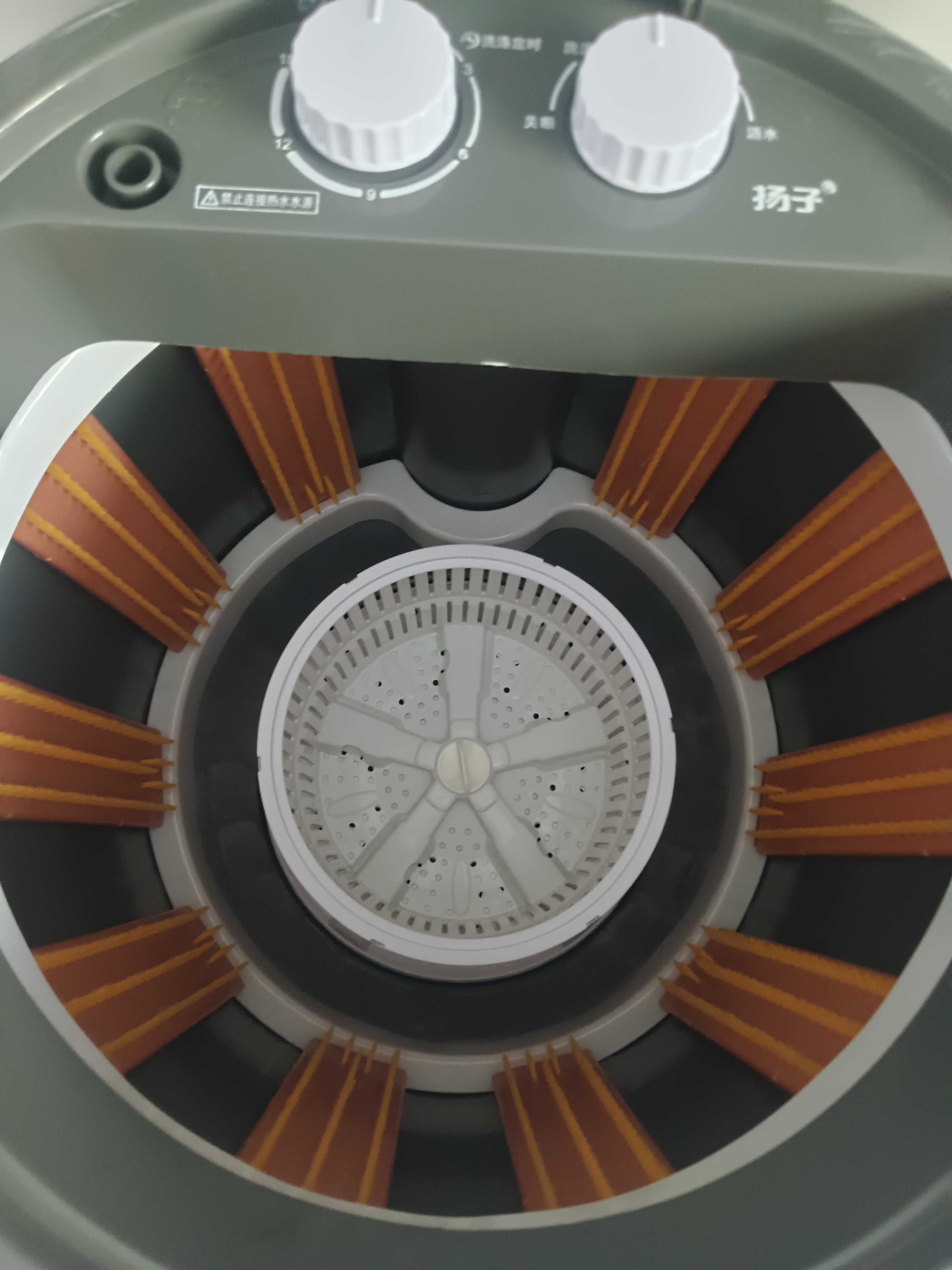 扬子洗鞋机全自动洗脱水一体刷鞋免拆鞋带全方位洗鞋神器可脱水洗衣机 太空灰全壁刷【鞋衣两用+蓝光洗涤+洗脱一体】 实拍图