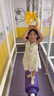 La Chapelle拉夏贝尔女童连衣裙2026新品洋气儿童夏装公主裙宝宝夏季无袖裙子 米色 送帽子 120 建议身高111-120cm 实拍图