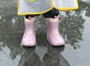 Kocotreekk树儿童雨鞋卡通防滑防水鞋男童女童宝宝雨靴束口 实拍图