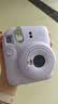 富士（FUJIFILM）instax  mini12 一次成像 立拍立得相机 mini12 鸢尾紫 官方标配（无相纸及周边配件） 实拍图