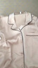 金三塔真丝睡衣女100%桑蚕丝外穿丝滑亲肤凉感套装居家服礼物 [热荐]19姆米香妃色 2XL 实拍图