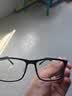依视路（ESSILOR） 新款商务男镜架时尚镜框女配依视路镜片近视定制眼镜网上配镜 TR90-全框-1021BK-黑色 镜框+依视路膜岩高清1.60现片 实拍图