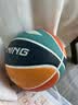 李宁（LI-NING）篮球儿童5号比赛室内外耐磨水泥地幼儿小学生青少年户外橡胶五号 实拍图