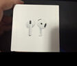 Apple/苹果 AirPods 4(支持主动降噪)搭配无线充电盒(USB-C)苹果耳机 蓝牙耳机适用iPhone/iPad 四代 实拍图