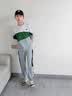 G.duck童装男童套装夏装新款儿童夏季套装男大童休闲运动服装小学生衣服 墨绿色 120 建议110-120cm年龄6-7 实拍图