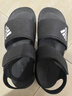 阿迪达斯（adidas）儿童凉鞋夏季男女大小童沙滩鞋 GW0344黑色 实拍图