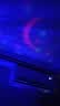 水晶星空投影灯满天星月亮遥控氛围灯USB浪漫梦幻小魔球舞台灯七彩灯插电装饰氛围投影灯 七彩星空投影灯【旋转款】不带遥控 实拍图