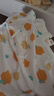 贝瑞加（Babyprints）宝宝连体衣2件装婴儿短袖包屁衣夏季纯棉三角爬服A类薄款 黄66 实拍图