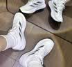亚瑟士ASICS男鞋透气跑鞋运动鞋缓震舒适跑步鞋 GEL-CONTEND 4 白色/银色 41.5 实拍图