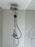高仪（GROHE）进口淋浴花洒套装 250MM顶喷冷热淋雨花洒水龙头圆顶有下水 实拍图