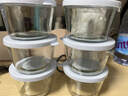 网红咸菜碗玻璃密封罐加厚酱菜盒冰箱保鲜罐小菜泡菜罐分装盒 三只随机装 3个 180ml 实拍图