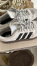 adidas「T头鞋」VL COURT复古休闲板鞋德训鞋男女阿迪达斯轻运动 浅灰/黑色/金属银   41 实拍图