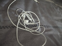 纽曼（Newmine）【金榜】NM-LK06 半入耳式线控有线耳机 手机耳机 音乐耳机 3.5mm接口 电脑笔记本手机适用 白色 实拍图