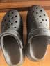 卡骆驰（CROCS）经典泡芙Clog男女一脚蹬懒人沙滩鞋 CR207521-001 36 实拍图