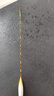 川泽高灵敏鲫鱼漂综合野钓竞技鱼漂小碎目醒目加粗漂浮抗风浪大物浮标 1-3细尾浅水漂 长23CM吃铅1.8g NA纳米全水域综合漂 实拍图