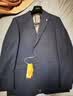 威可多（VICUTU）【小蓝西二代】小蓝西西服婚礼商务正装西服外套 灰色西裤 34 实拍图