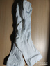 迪卡侬（DECATHLON）透气吸汗袜子运动袜高帮棉袜柔软舒适男女长袜 RS160-休闲白色-3双装 【39-42】(鞋码39/40/41/42) 实拍图