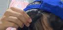 ZURCCA发际线假发片男士前额隐形无痕真发补发片生物头皮精修刘海片 V型【2.5*16】发丝长 15cm 实拍图