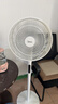 美的（Midea）【闪拆系列】一键闪电拆装直流变频家用语音电风扇一级能效静音落地扇大风力卧室立式电扇SDJ30BC 实拍图