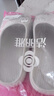 洁丽雅防臭拖鞋男士夏季2025新款居家室内浴室洗澡eva家用防滑凉拖鞋女 浅灰 【1.0性价比 | 无甲醛致癌物】 42-43 【标准码】 实拍图