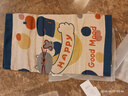 洁丽雅（Grace）A类纯棉抗菌枕巾一对装纱布简约枕头巾 蓝色52*78cm 实拍图