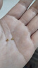 御邪黄金3mm光面转运珠足金999路路通光面金珠手串串珠手链情人节礼物 3毫米特供金珠两颗 实拍图