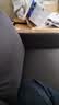 宜家（IKEA）GLOSTAD鲁斯达双人沙发高腿高脚欧式简约深灰色侘寂风 深灰色双人 实拍图
