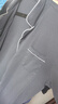 京东京造10A抑菌纯棉睡衣男衣服夏季套装A类一等品50支情侣家居服深灰2XL 实拍图