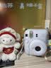 富士（FUJIFILM）instax  mini12 一次成像 立拍立得相机 mini12 茉莉白 套餐四（官方标配+水晶壳+肩带+白边相纸10张） 实拍图