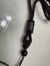 凝馨阁吊坠挂绳乌木项链绳子男女玉石翡翠玉佩黄金手工编织平安扣红绳 质感咖丨3mm 实拍图