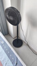 美的（Midea）【超级单品】七叶轻音立式电风扇家用柔风落地扇台式桌面小型风扇大风量节能摇头宿舍电扇 SAF30AB 实拍图