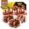 周黑鸭锁鲜5盒装 鸭脖180g*2锁骨190g*2鸭翅160g  即食卤味 实拍图