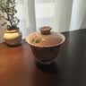 鹏山功夫茶具粉汝窑草莓兔开片盖碗泡茶碗茶具礼盒装可爱高颜值新中式 实拍图