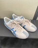 Onitsuka Tiger鬼塚虎男鞋 慢跑鞋透气轻便男女款运动休闲鞋RUNSPARK 白色/藏青色(1183B480-107) 43.5 实拍图