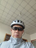 京东京造 骑行头盔 山地公路自行车头盔 男女安全帽 一体成型 黑灰 实拍图