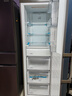 海尔（Haier）【麦浪系列+小红花系列】152/180/210/242/290/335L单温立式家用冰柜风冷电子控温深冷速冻1级能效 335L 【小红花系列】星石蓝|一级双变频 实拍图