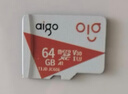 爱国者（aigo）64GB TF（MicroSD）存储卡A1 U3 V30 4K 行车记录仪 监控摄像头专用高速内存卡 高度耐用卡 T0 实拍图