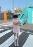 VICTORIATOURIST运动套装女瑜伽健身服跑步训练羽毛球两件套短裙美背上衣自带胸垫 实拍图