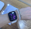 Apple/苹果 Watch S11 智能手表GPS款42毫米玫瑰金色铝金属表壳淡桃粉色运动型表带M/L MEUP4CH/B 实拍图