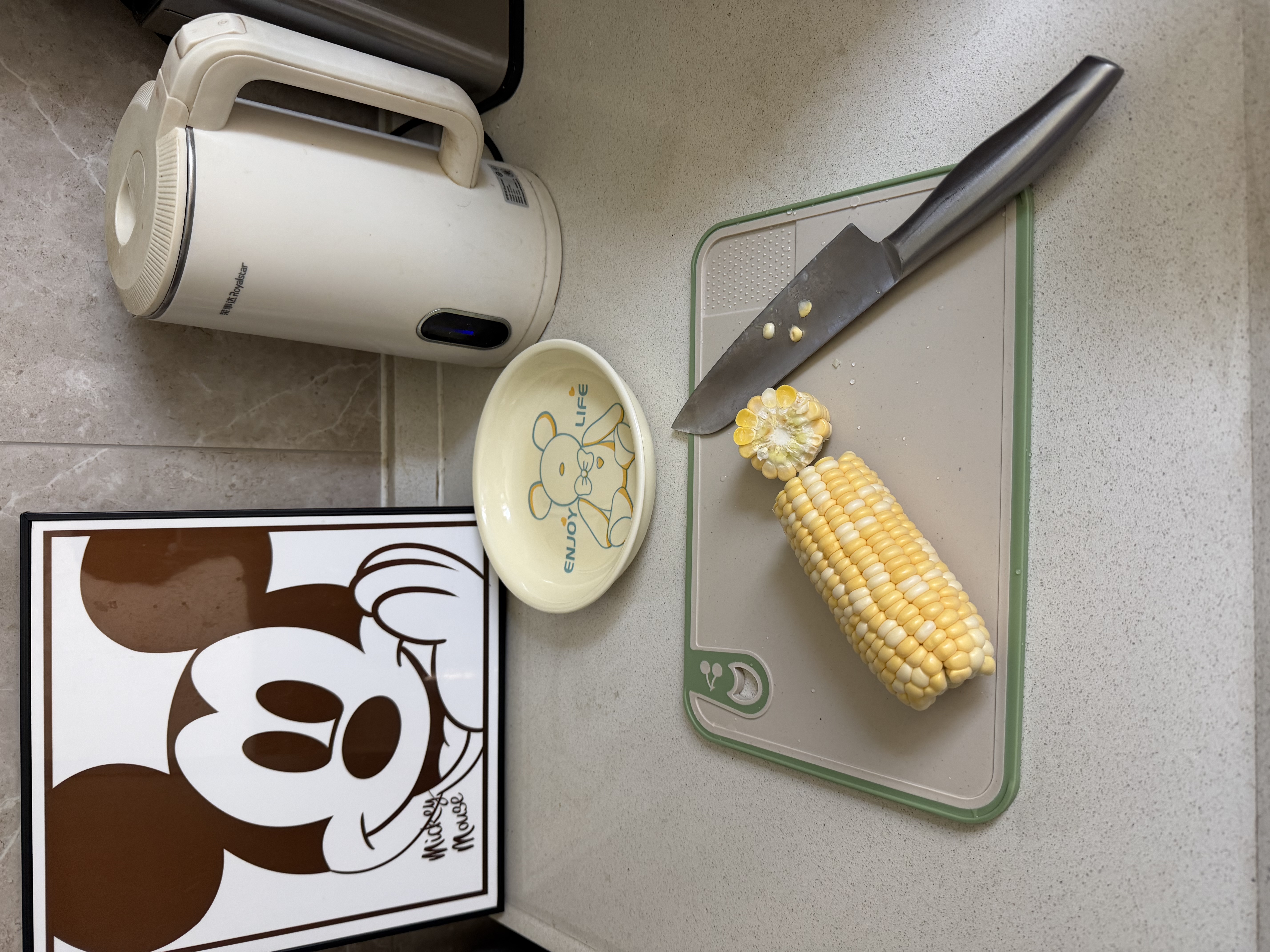 荣事达菜板防霉抗菌家用食品级切菜板小麦秸秆砧板水果案板辅食厨房中号 实拍图