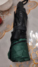【全网爆款】手动UV折叠雨伞男女晴雨伞两用防晒遮阳黑胶伞 【手动款】深林绿UV 实拍图