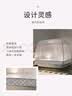 富安娜 家用蚊帐 防摔蒙古包蚊帐 三开门 1.5x2米床 灰色 【免安装】 实拍图