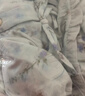 婧麒（JOYNCLEON）月子服夏薄款竹棉孕妇睡衣产后哺乳待产胸垫家居服 蓝L Jyz157092 实拍图