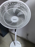 美的（Midea）【飓风节能】七叶柔风立式电风扇/家用轻音落地扇/台式小型风扇/大风力遥控定时摇头风扇 SAH35BSJ 实拍图